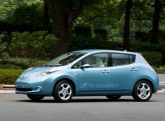 Nissan представил свой электромобиль