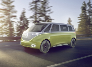 Еще один электрический микроавтобус будущего: концепт Volkswagen I.D. Buzz